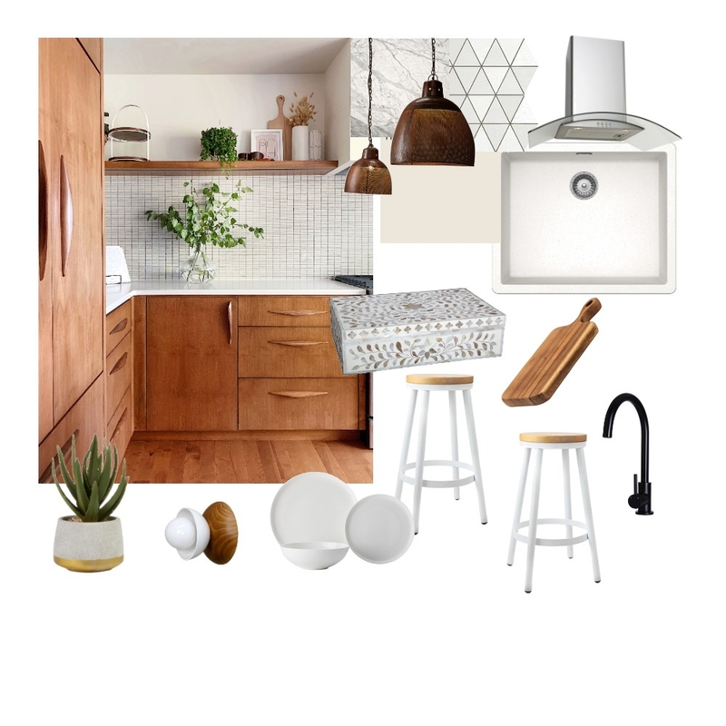 Mid Century Modern kitchen Mood Board by payal thakre on Style Sourcebook