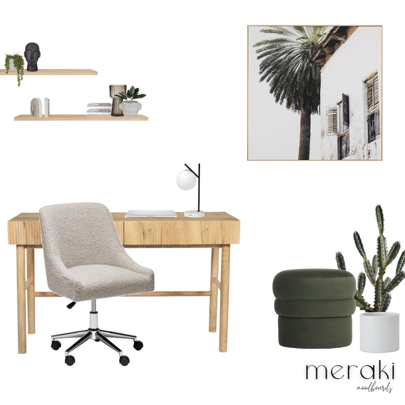 Work from home Mood Board by Meraki Interiors on Style Sourcebook