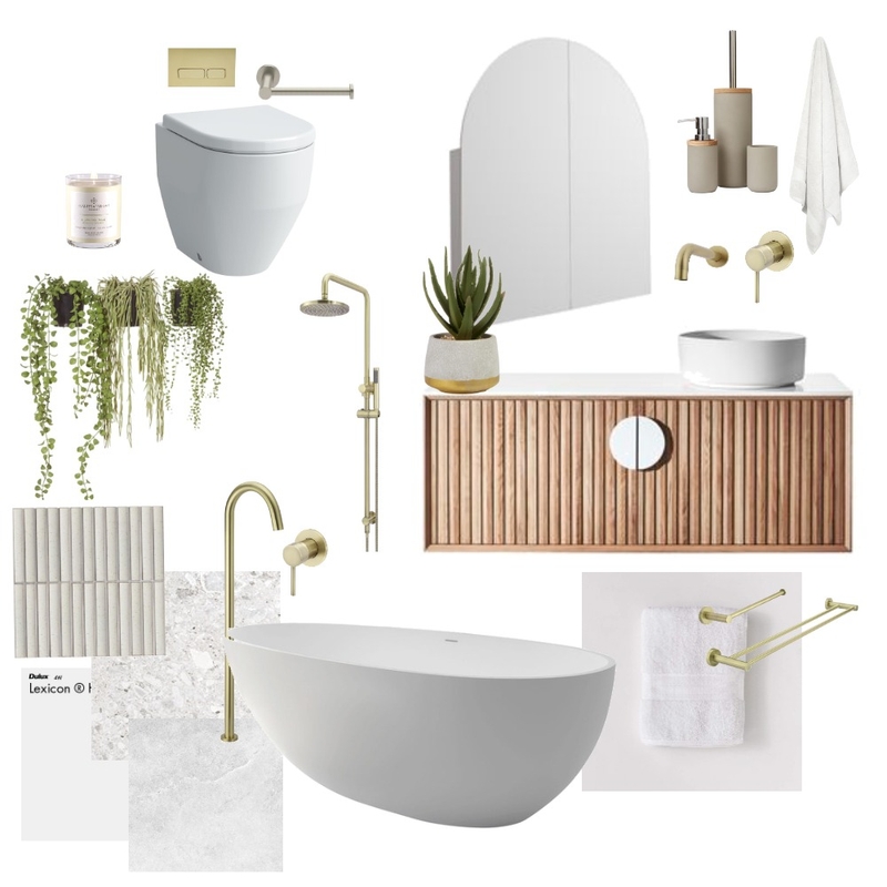 Ensuite Mood Board by cdiggs on Style Sourcebook