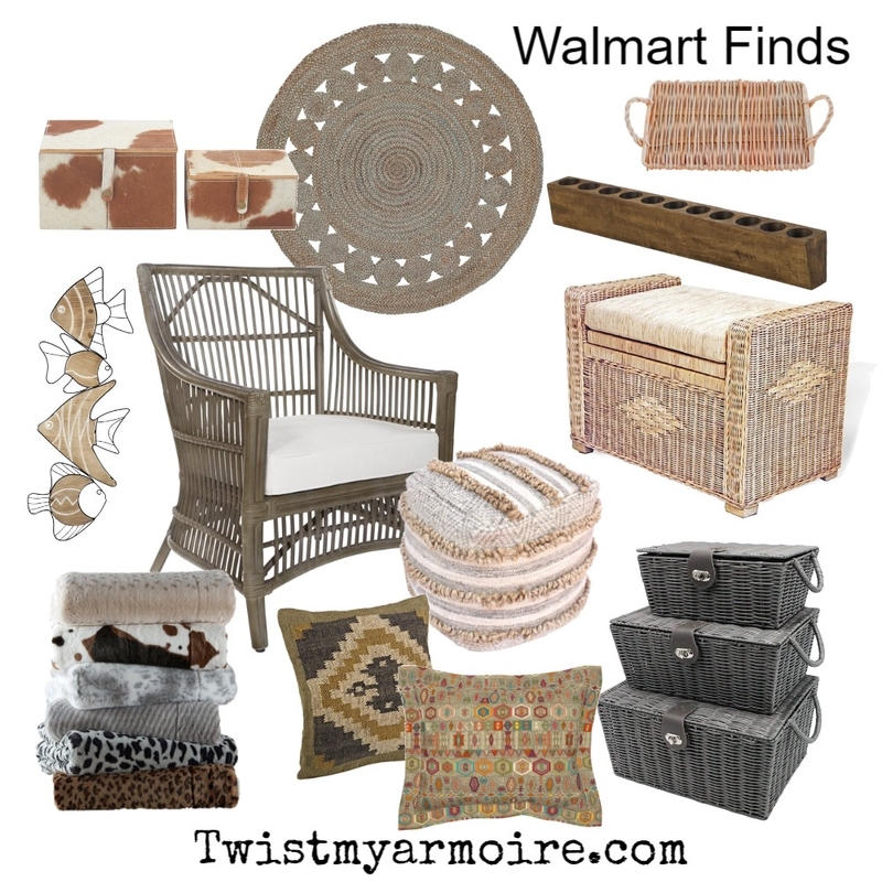 Walmart finds Mood Board by Twist My Armoire on Style Sourcebook