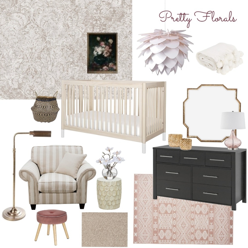 nursery Mood Board by Sarahdegit on Style Sourcebook