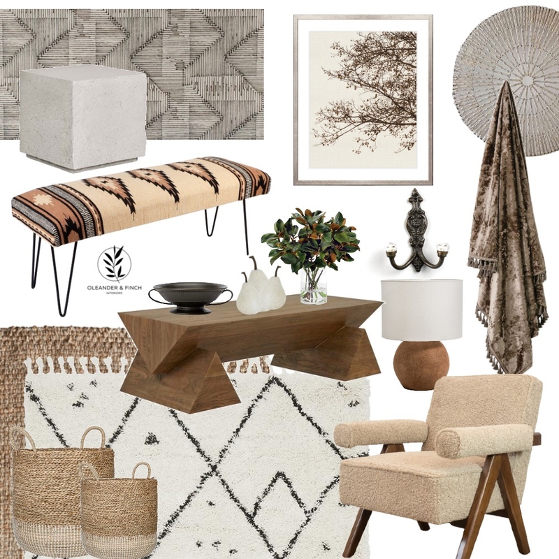 Global spirit Mood Board by Oleander & Finch Interiors on Style Sourcebook