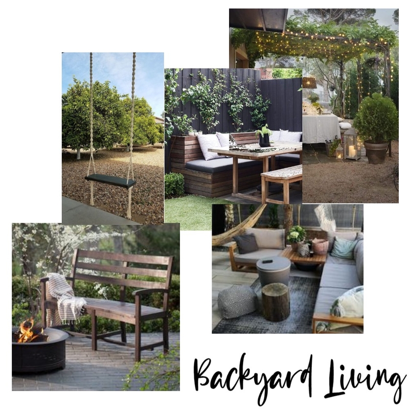 Backyard Living Inspiration Mood Board by acwrigglesworth on Style Sourcebook