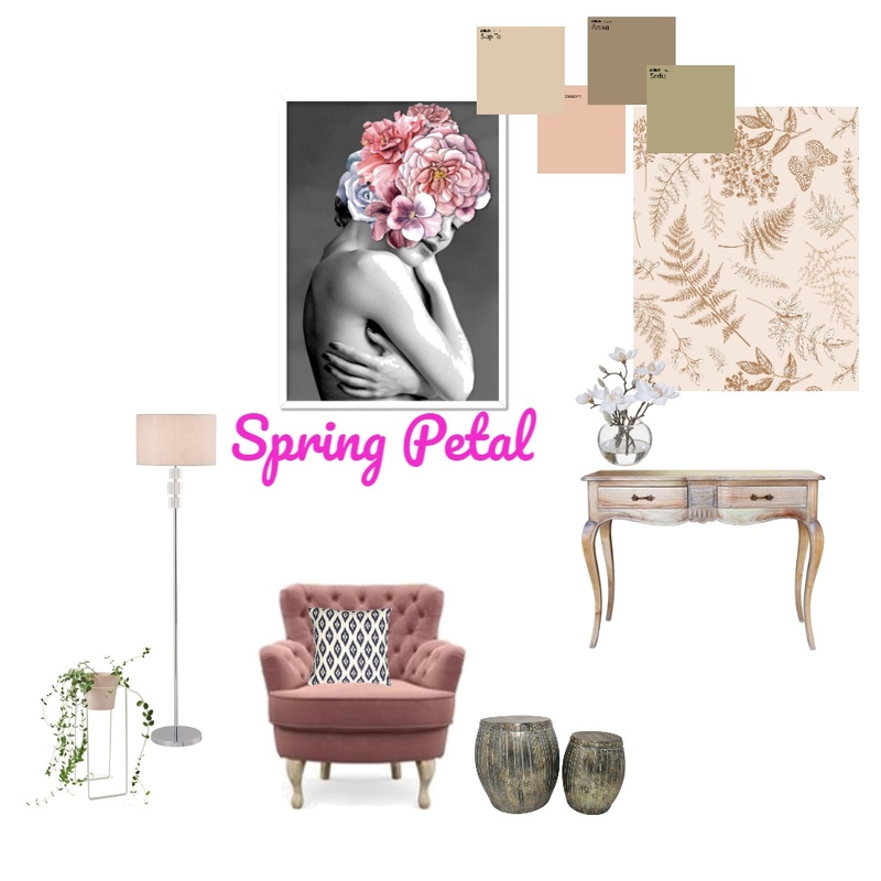 Spring Petal Mood Board by Jorine on Style Sourcebook