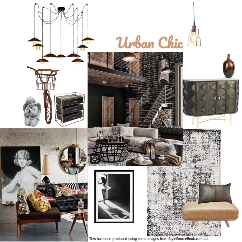 Urban Chic Mood Board by danibettridge on Style Sourcebook