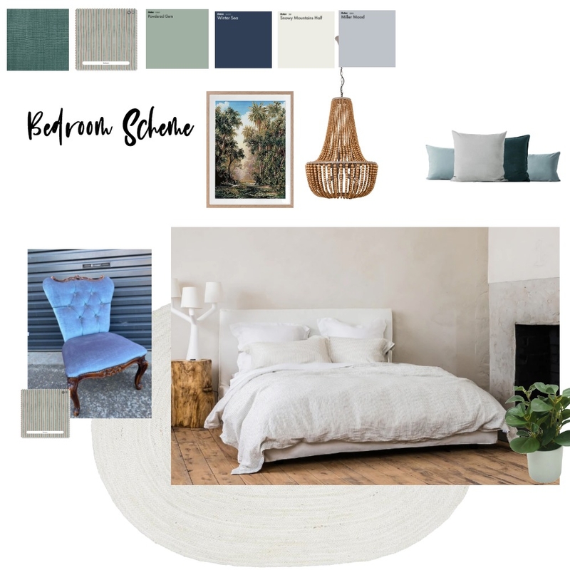 Bedroom Scheme Mood Board by PJ Design on Style Sourcebook