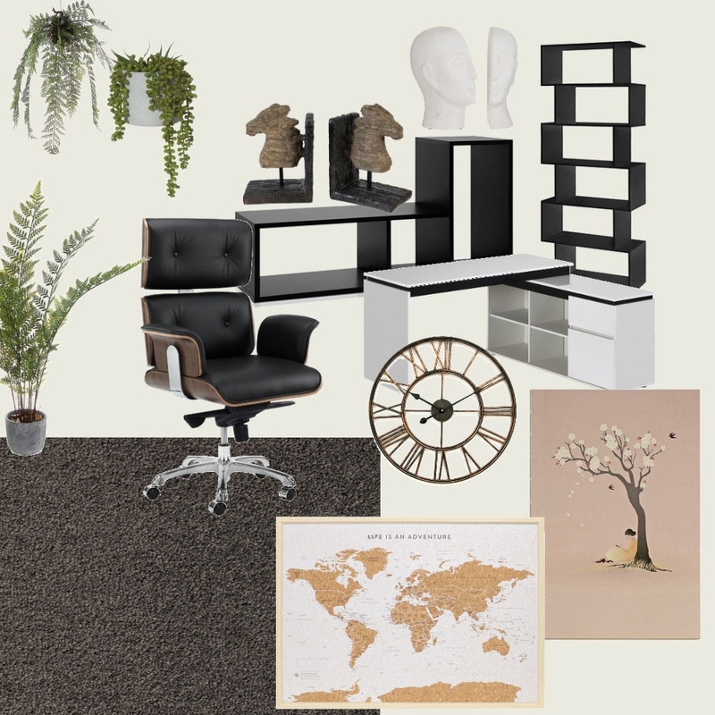 Study Mood Board by Davis on Style Sourcebook