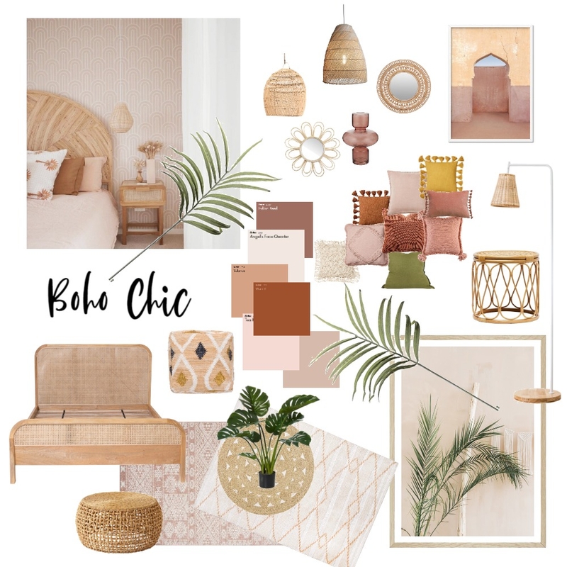 Boho Chic Mood Board by Vanessa George on Style Sourcebook