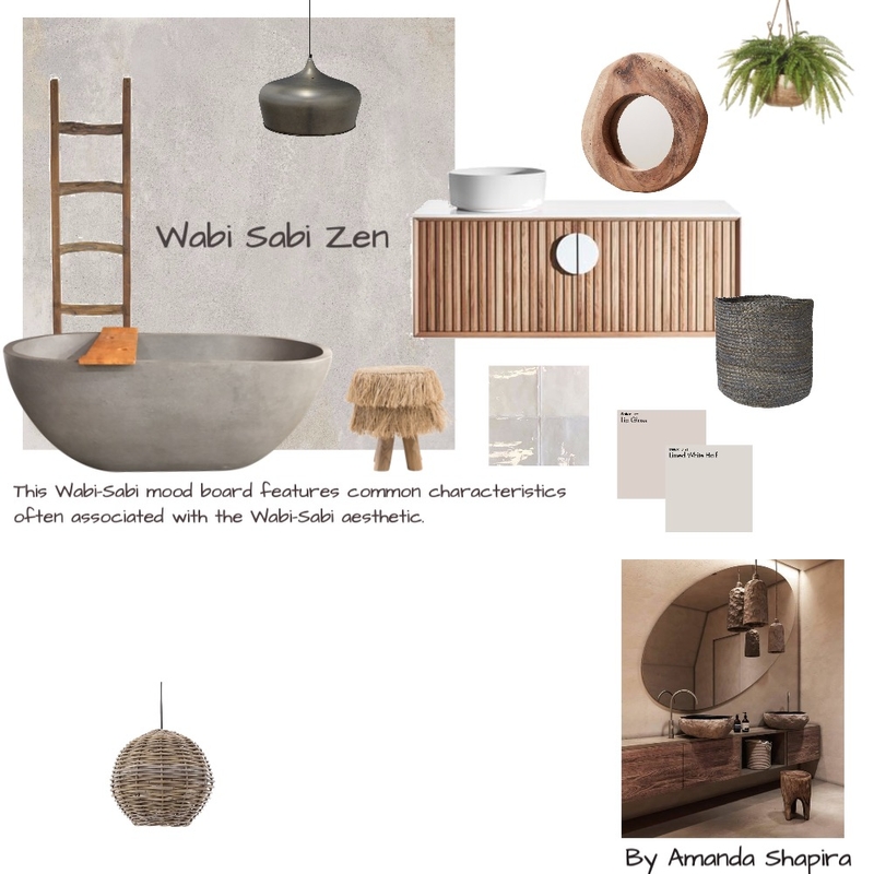 Wabi-Sabi Zen Mood Board by amandashapira on Style Sourcebook