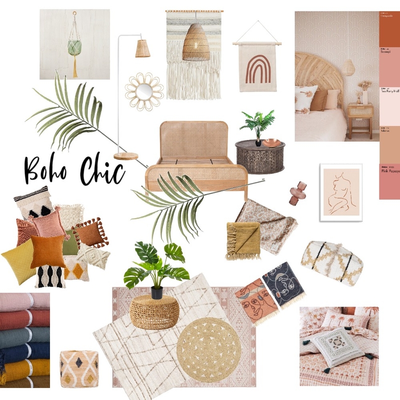 Boho Chic #2 Mood Board by Vanessa George on Style Sourcebook