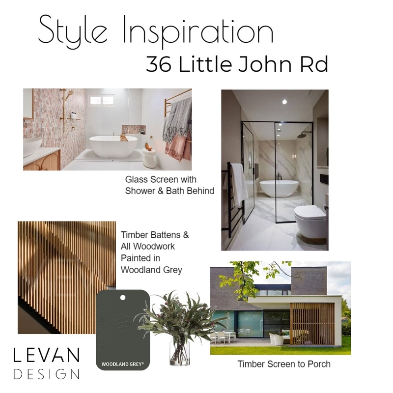 36 Little John Rd Mood Board by Levan Design on Style Sourcebook