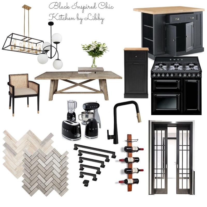 Kitchen Matte Black Inspo Mood Board by o_livialau on Style Sourcebook