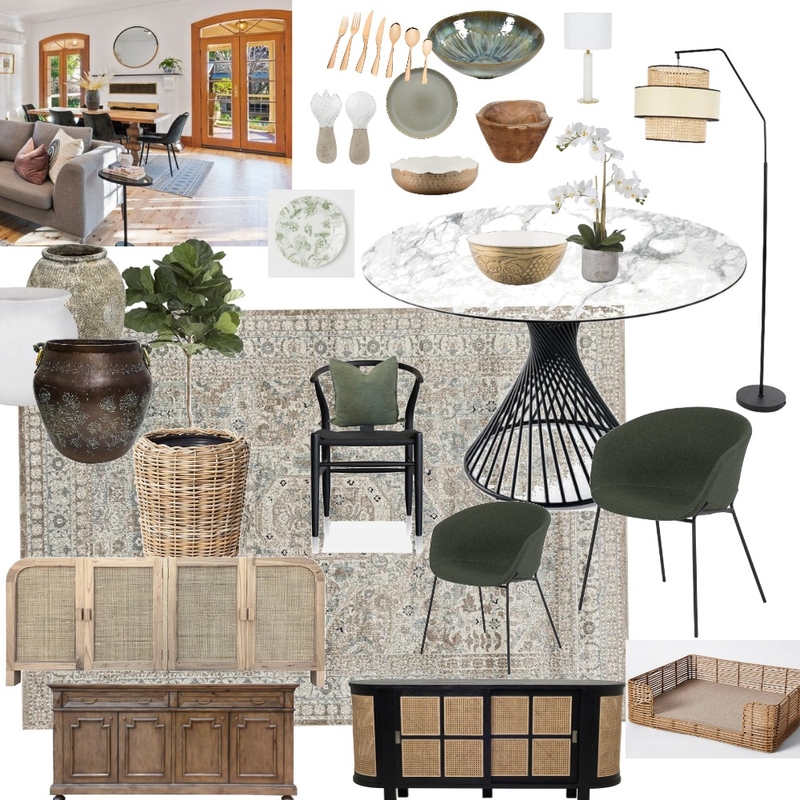 Dining Room #1 Mood Board by Georgia Anne on Style Sourcebook