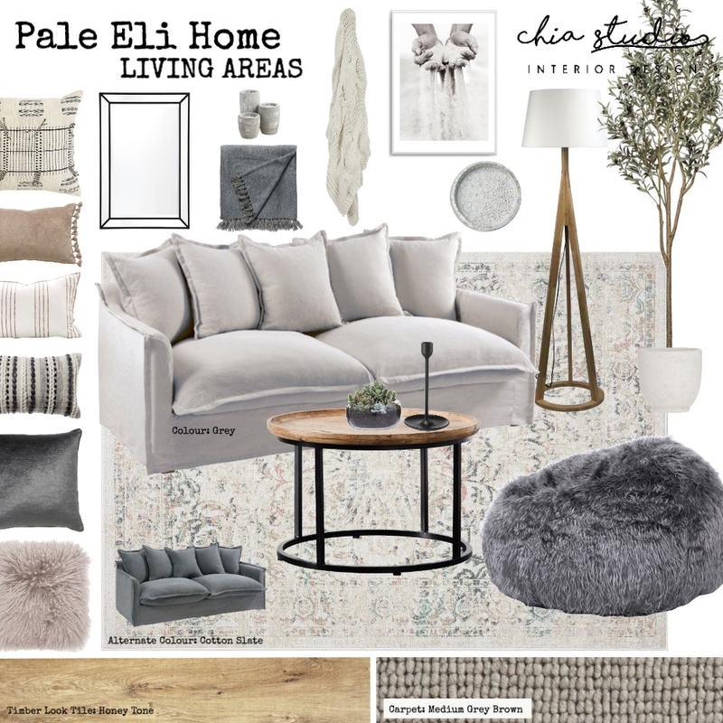 Pale Eli Living Areas Mood Board by Chia Studio on Style Sourcebook