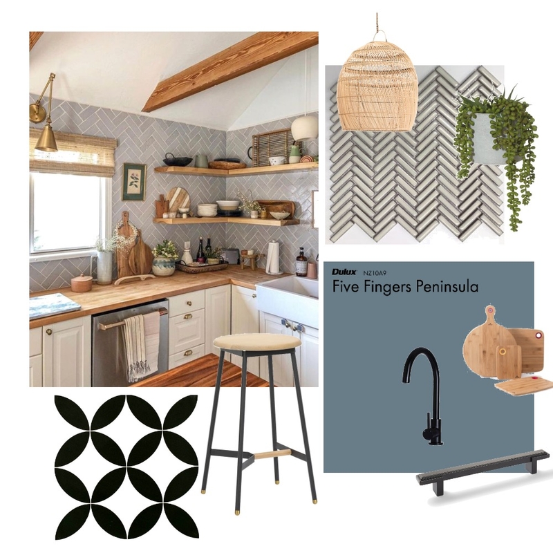 Belinda's Dream Kitchen Mood Board by Fe Style NZ on Style Sourcebook