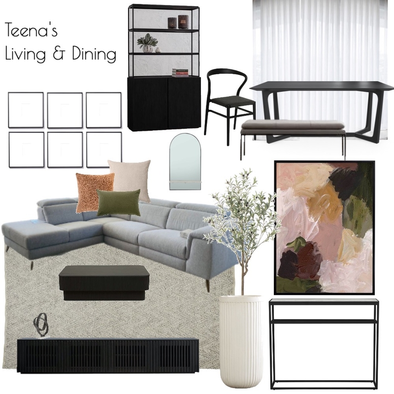 Teena's Lounge & Dining V3 Mood Board by Mood Collective Australia on Style Sourcebook