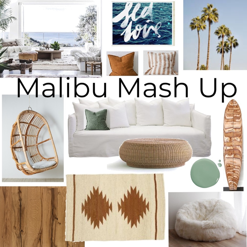 Malibu boho mash up Mood Board by keens on Style Sourcebook