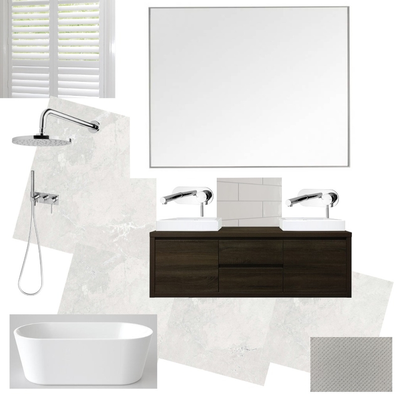 Main Bathroom Mood Board by kazgrundy on Style Sourcebook