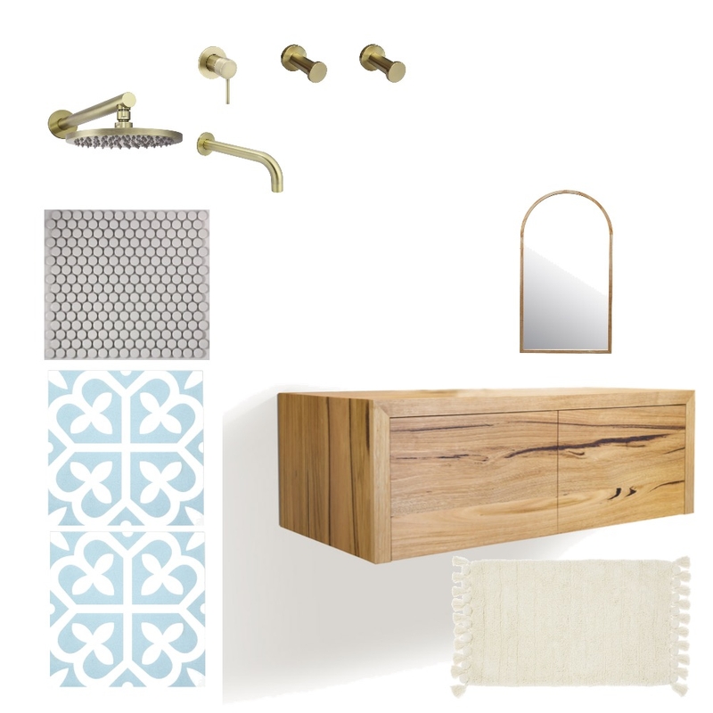 En-suite Mood Board by Millie Love on Style Sourcebook