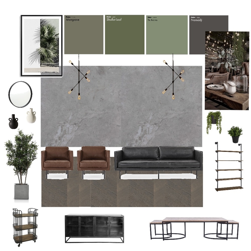 Industrial Moduel 3 Mood Board by ashleytanferani on Style Sourcebook