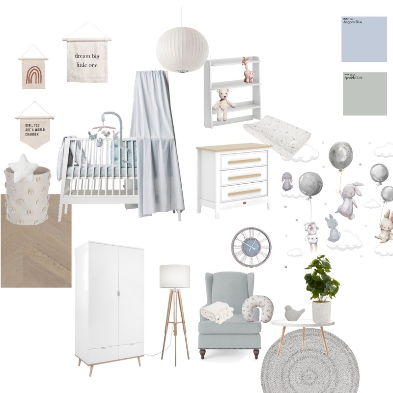 pokoj niemowlaka Mood Board by sylmil1 on Style Sourcebook