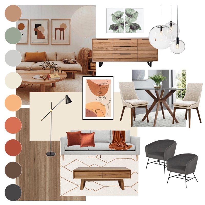 Living/Dining Moodboard Mood Board by CjeSchmolzer on Style Sourcebook