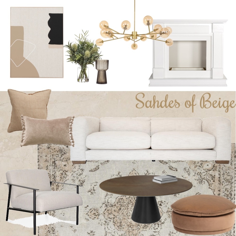 Shades of beige Mood Board by Fleur Design on Style Sourcebook