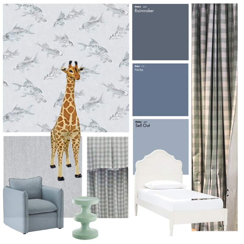 Boy Baby Room Mood Board by aj on Style Sourcebook