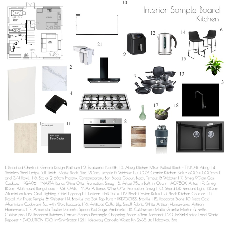 Kitchen mood 9 Mood Board by paty_eoli on Style Sourcebook