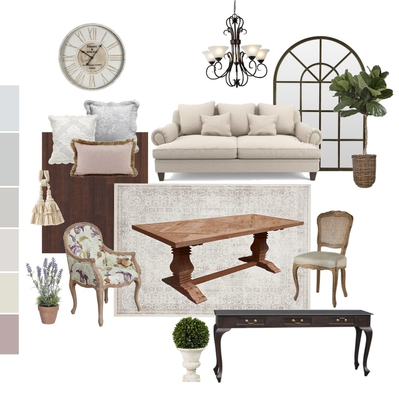 French Provincial Mood Board by Vanessa Alex Interiors on Style Sourcebook