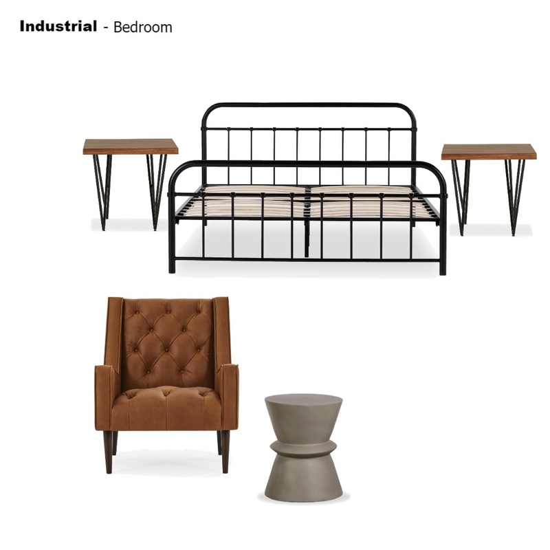 Industrial - Bedroom Mood Board by ingmd002 on Style Sourcebook