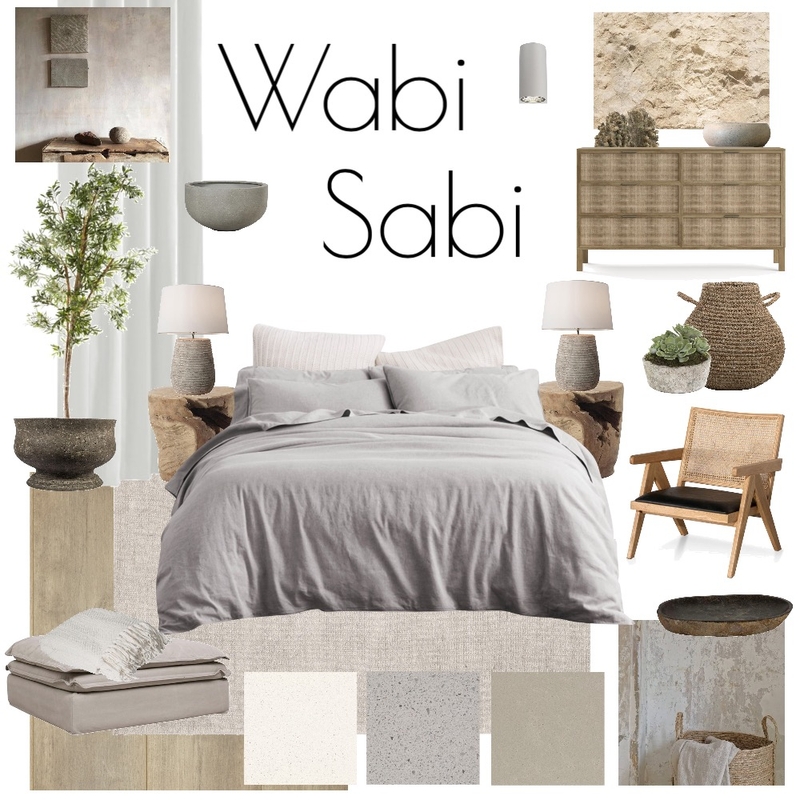 Wabi Sabi Bedroom Mood Board by james.burnaman on Style Sourcebook