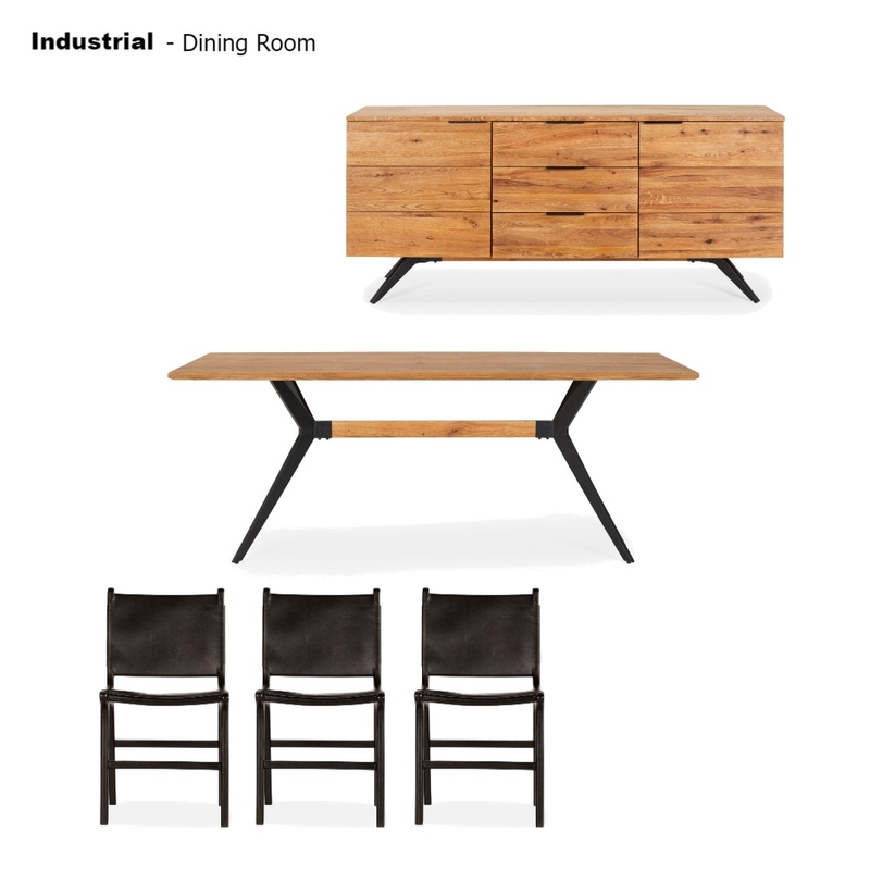 Industrial - Dining Room Mood Board by ingmd002 on Style Sourcebook