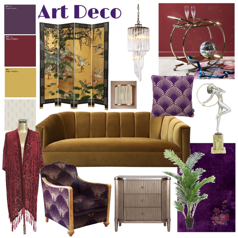 Art Deco Mood Board by MandyM on Style Sourcebook