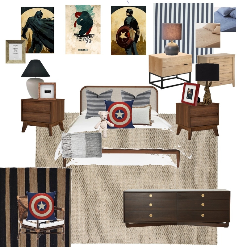 Henrys Room #2 Mood Board by Georgia Anne on Style Sourcebook