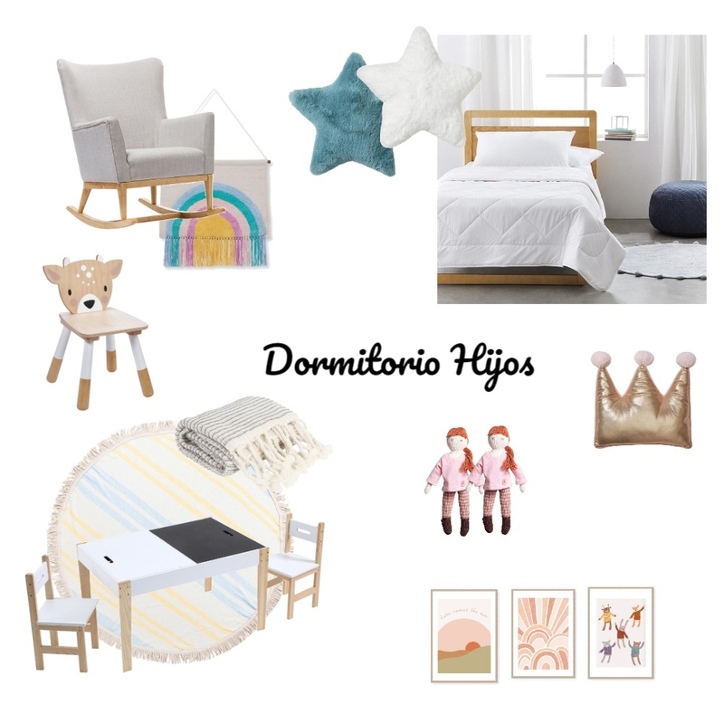 Dormitorio hijos 2 Mood Board by constanzadel on Style Sourcebook