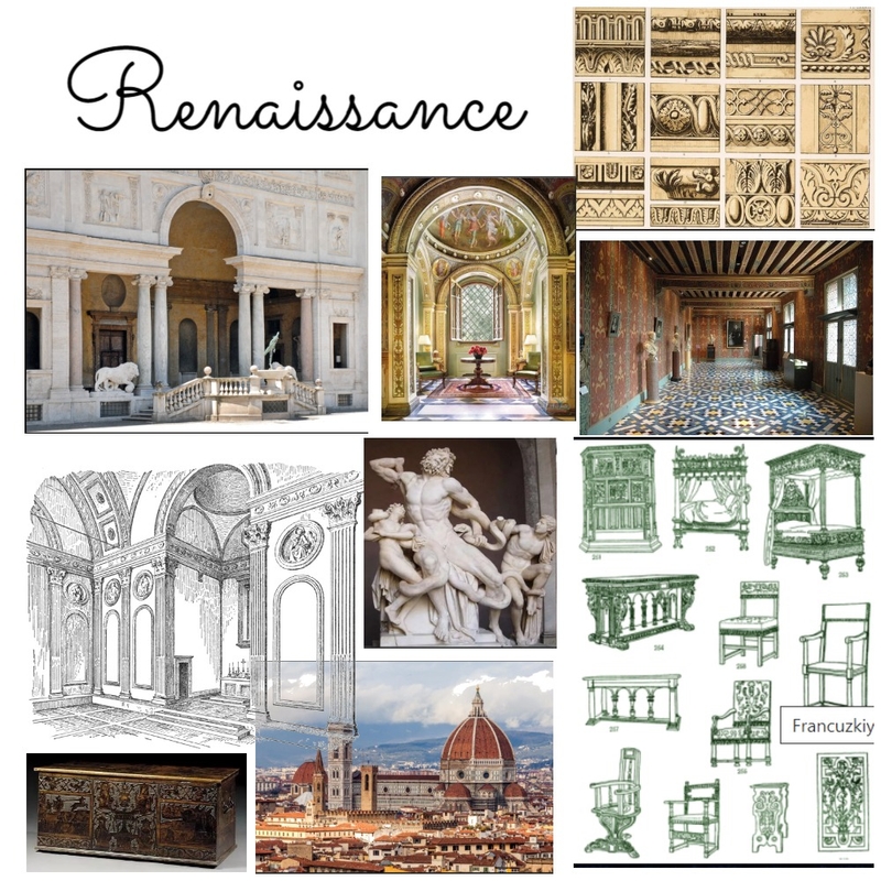 Reneissance Mood Board by Anastasitri on Style Sourcebook