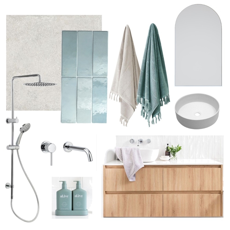 Ensuite Mood Board by aneville on Style Sourcebook