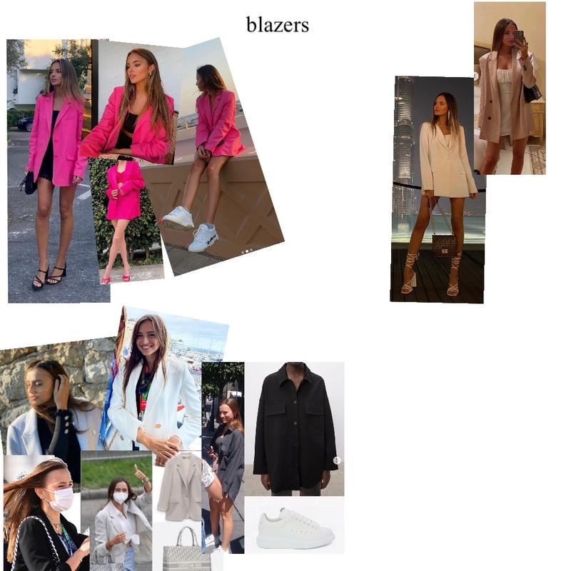 Blazers Mood Board by amanda.chaubard@gmail.com on Style Sourcebook