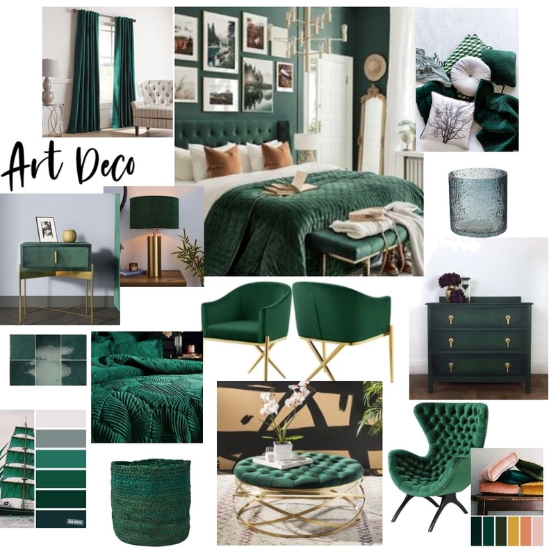 Art Deco Mood Board by Shajulu on Style Sourcebook