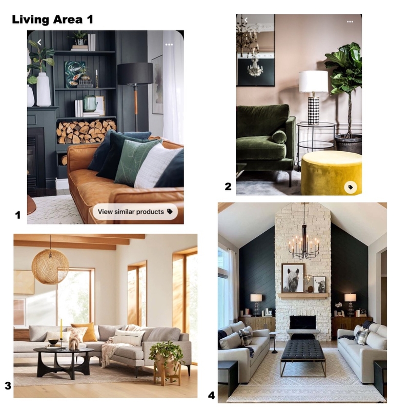 Living Area 1 Mood Board by Wildflower Property Styling on Style Sourcebook