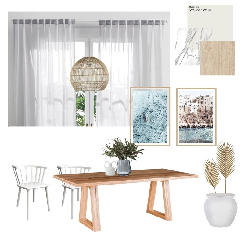 The Stables Dining Room - Cool Coastal Mood Board by Sarah Graham on Style Sourcebook