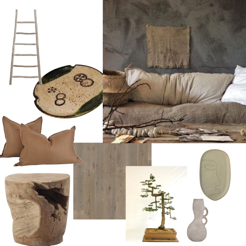 Modern Wabi Sabi Mood Board by shivanagould on Style Sourcebook