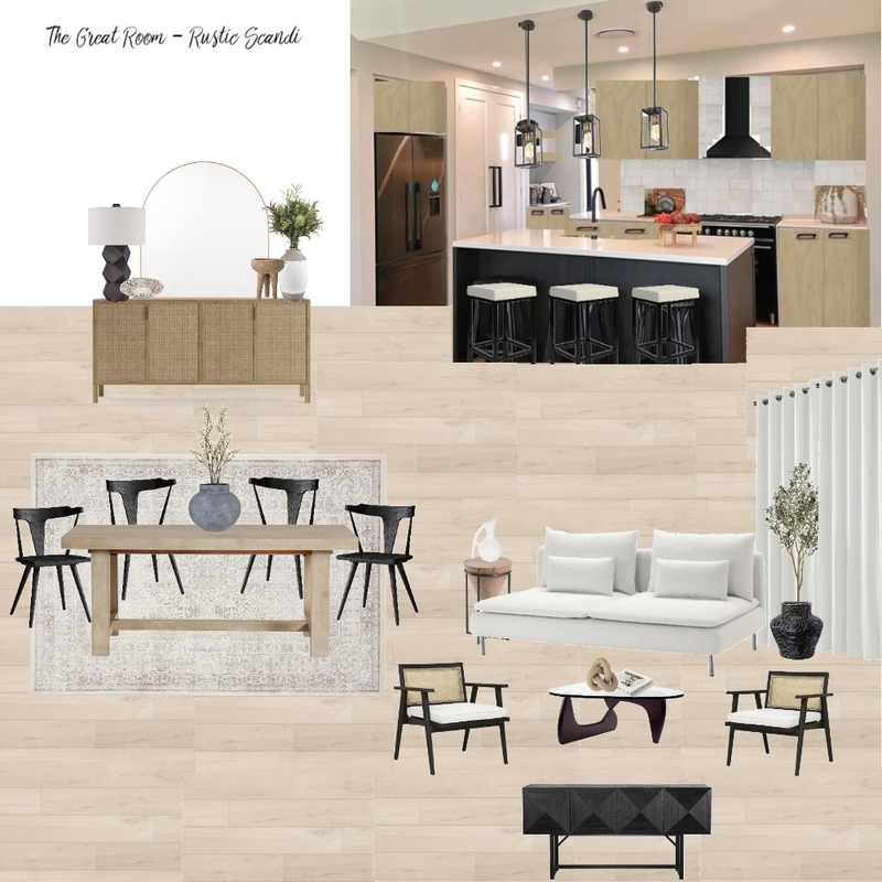 The Great Room - Rustic Scandi 4 Mood Board by Casa Macadamia on Style Sourcebook