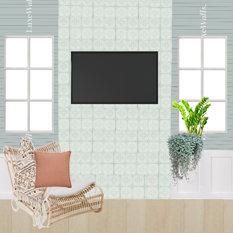 Lounge facade w inbuilt fireplace + mounted tv Mood Board by madielks on Style Sourcebook