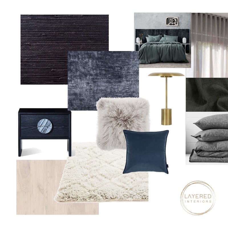 Katya's Bedroom Mood Board by Layered Interiors on Style Sourcebook