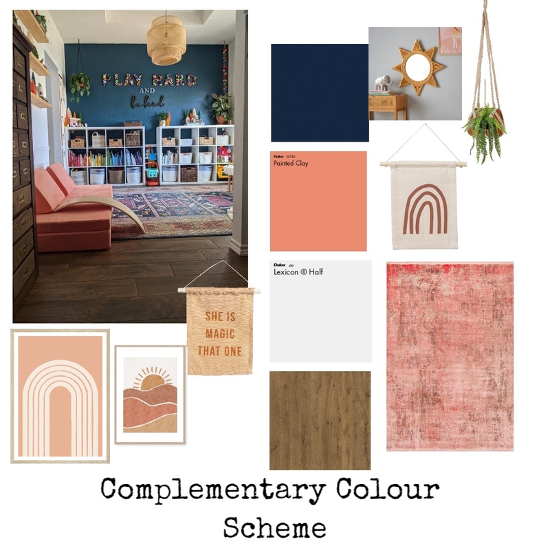complementary Mood Board by Beauhomedecor on Style Sourcebook