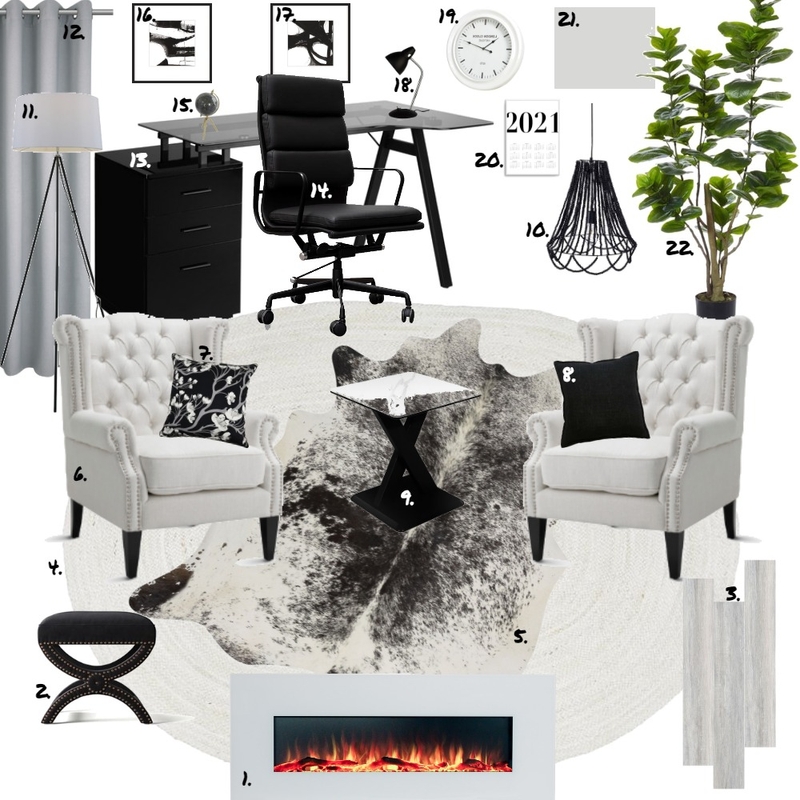 Study Sample Board Mood Board by Savvy & Co. on Style Sourcebook