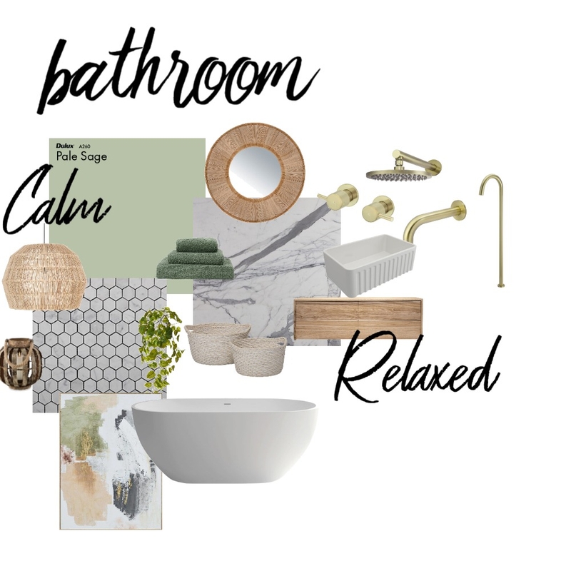 Bathroom Mood Board by Ngaire Wallace on Style Sourcebook