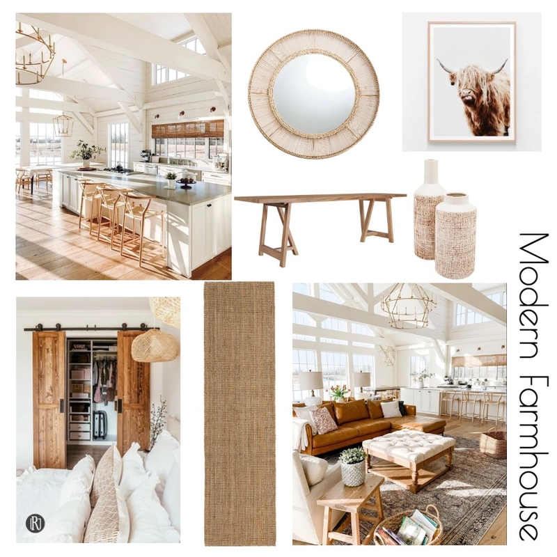 modern farmhouse Mood Board by tahnee cardoso on Style Sourcebook